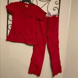 WonderWinks wonderflex scrub set XS